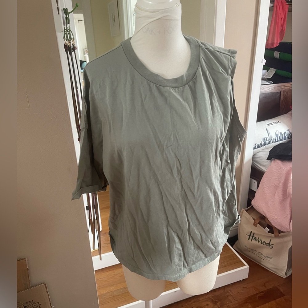 OAK+FORT Women's Tee - Sage Green